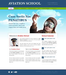 Aviation School template