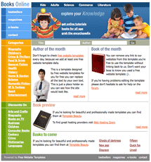 Books online template