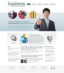 Business World Website Template