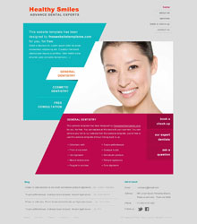 Dentist web template