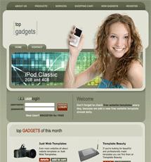 Gadgets template