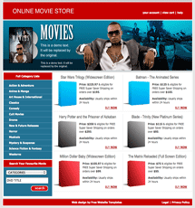 Online movie store
