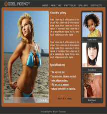 Model Agency Template