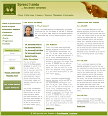 Template for the bereaved