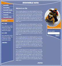 Snowmobile web template