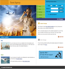 Travel agency template