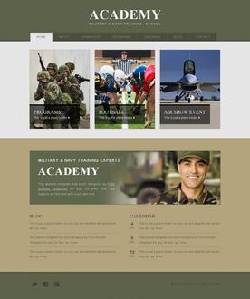Army Academy Template