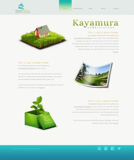 Eco Living Website Template