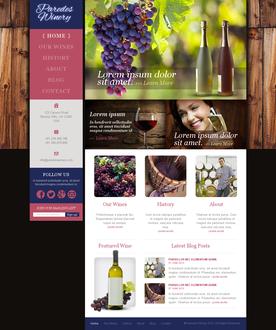 Winery Web Template