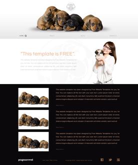 Puppy Website Template